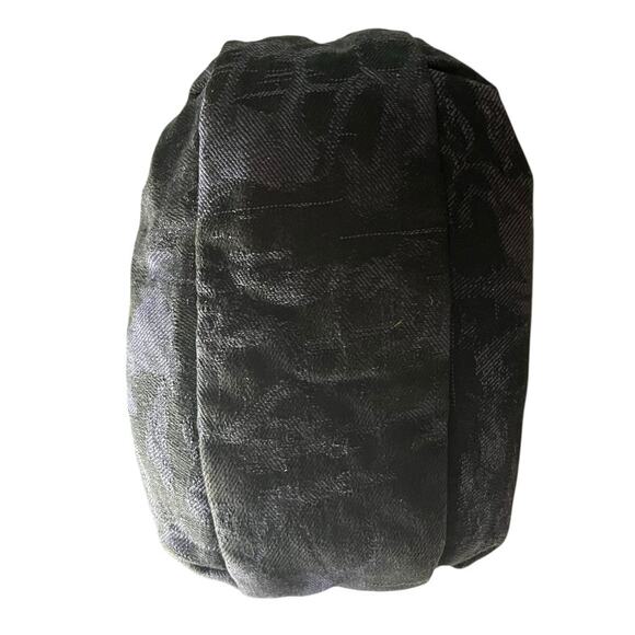 See By Chloé Black Camouflage Fabric Cosmetic Bag / Makeup Pouch - Picture 9 of 10